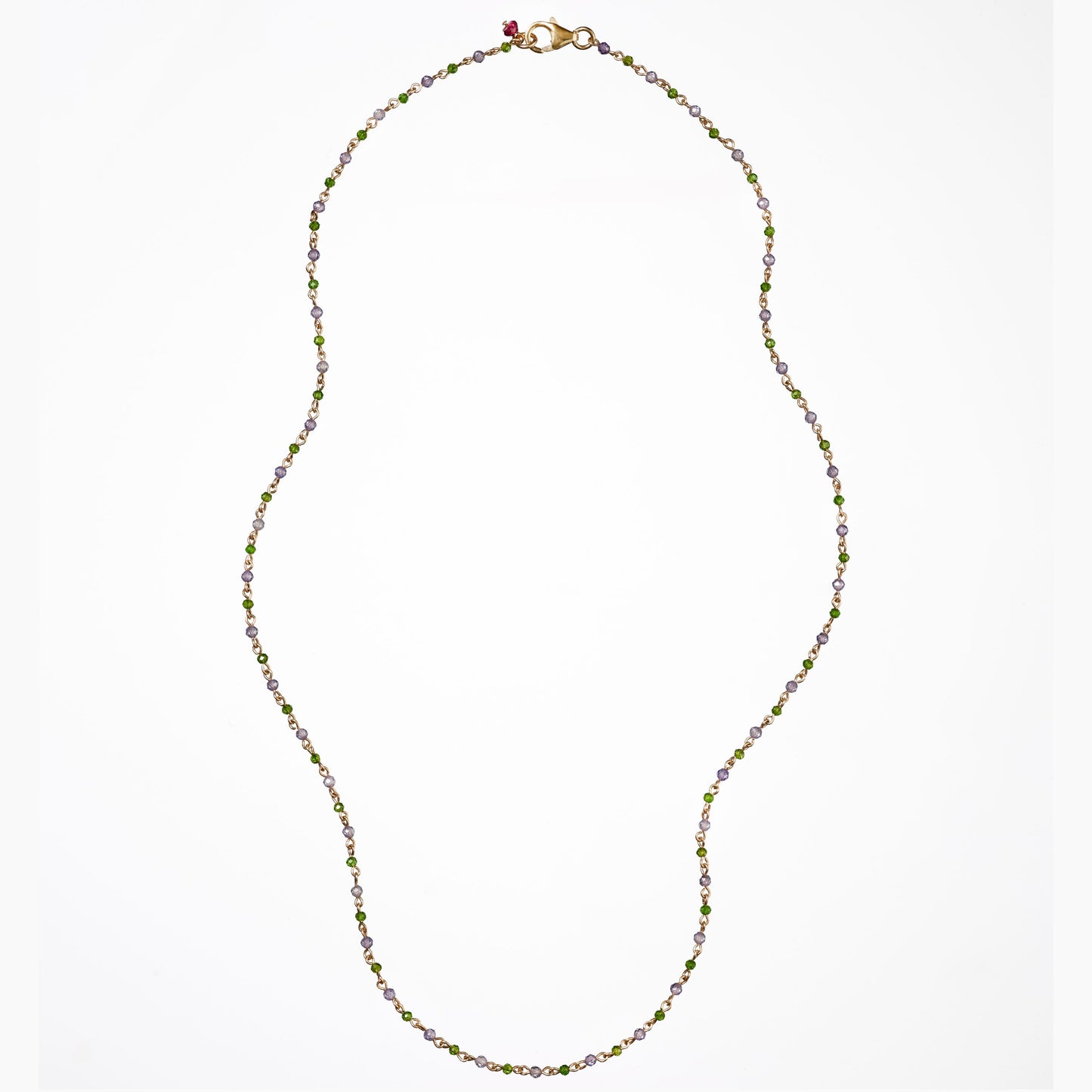 Oli Necklace My Store Purple and Green 