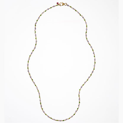 Oli Necklace My Store Purple and Green 