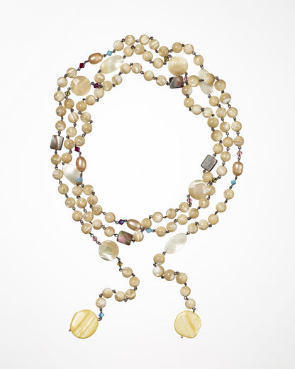 Stella Necklace My Store Beige 